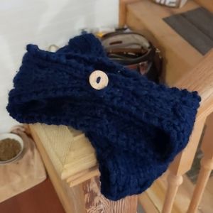 Rue21 Etc. Navy Blue Cable Knit Headband/Ear Muff